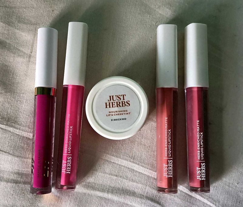 5 Lipsticks Combo 💃🏻