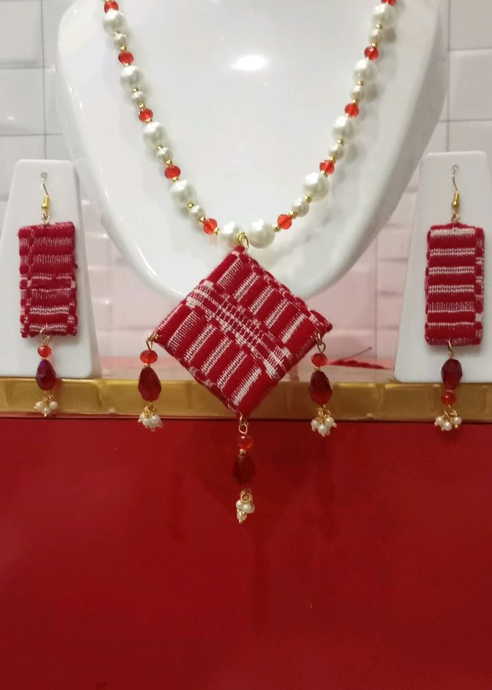 handmade fabric jewellery