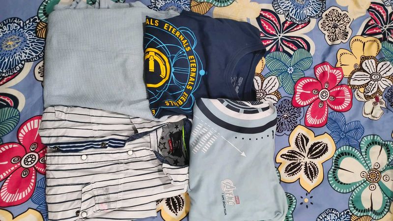 Boy's Marvel Graphic Tees Bundle