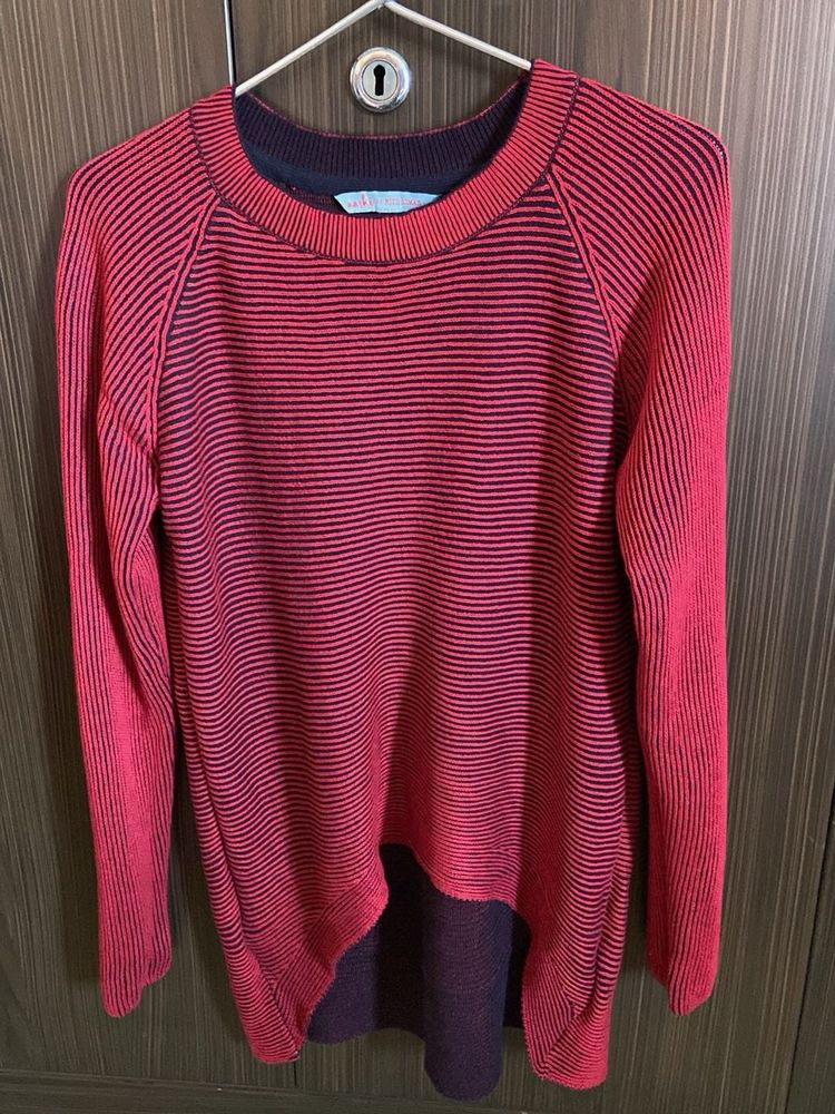 Striped Pullover Sweater