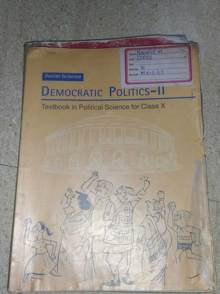 Democratic Politics II - Class X
