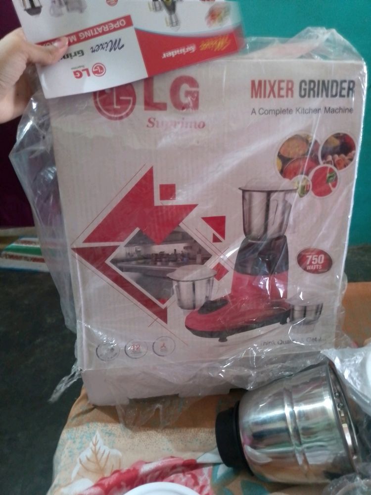 Lg Brand New Mixer Grinder With Tag