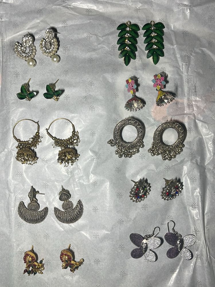 Ear Ring Sets (16 Set)