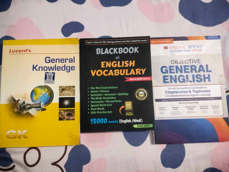General Knowledge &amp; Vocab Books