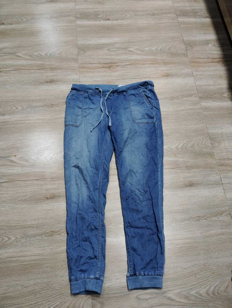Denim Joggers