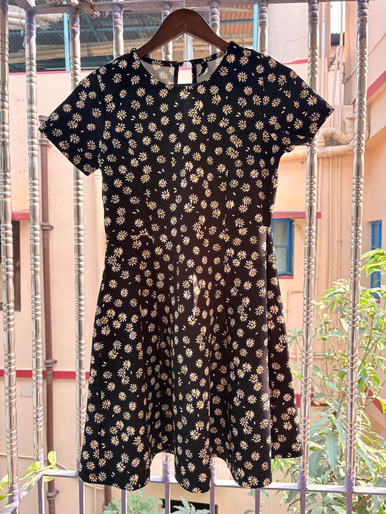 Floral Print Mini Dress