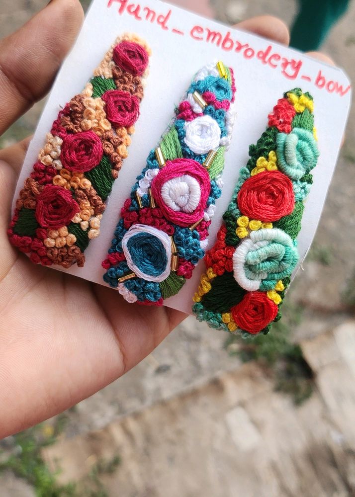 My Hand Work Embrodari 3pin