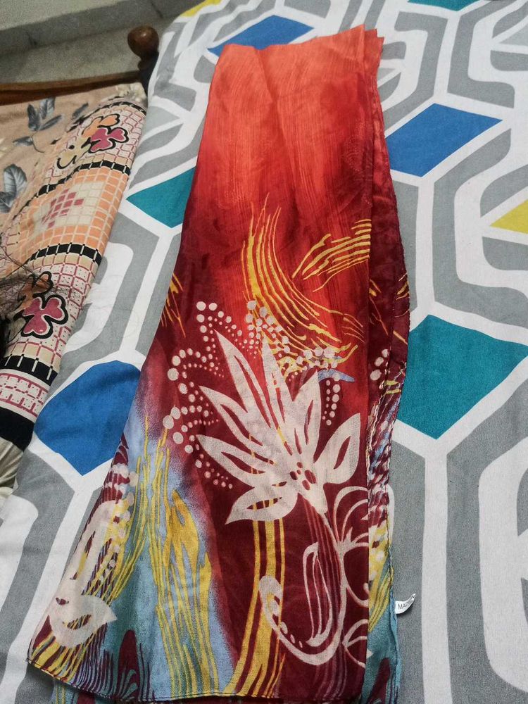 Floral Print Dupatta