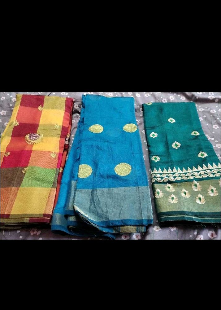 New Saree&#39;s Combo 3