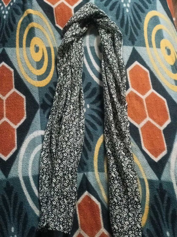 Floral Print Scarf
