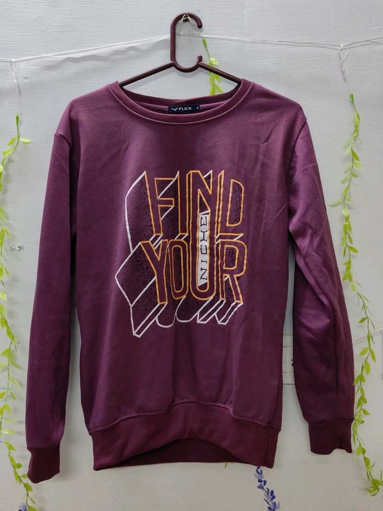 Burgundy &#34;Find Your Niche&#34; Sweatshirt