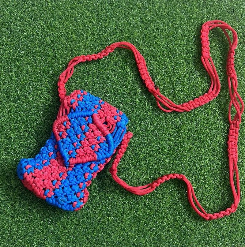 Mini Macrame Sling Bag