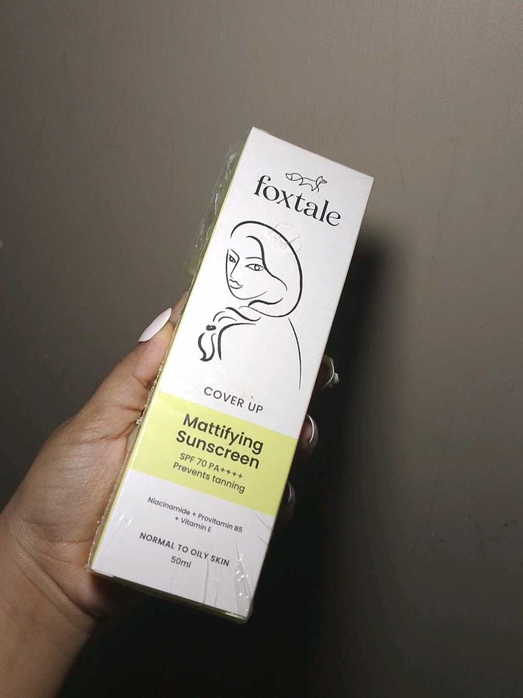Foxtale Mattifying Sunscreen