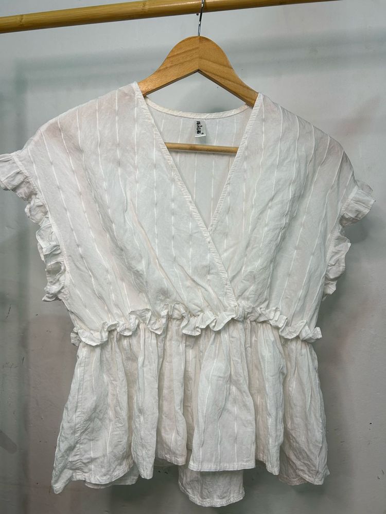 White Summer Top