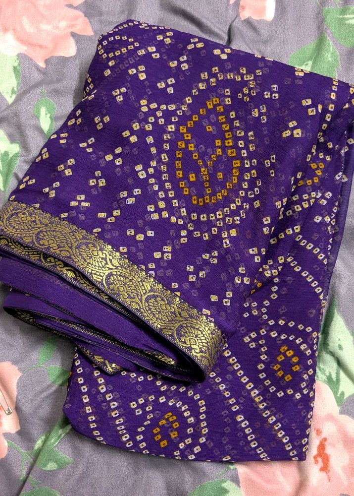 Bandhani Printed Saree