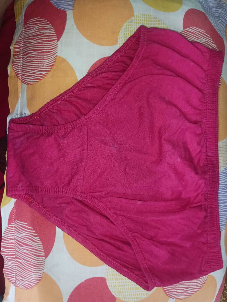 Pink Cotton Briefs