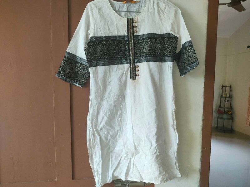Elegant White Kurta