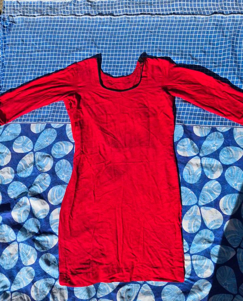 Red kurti🫶