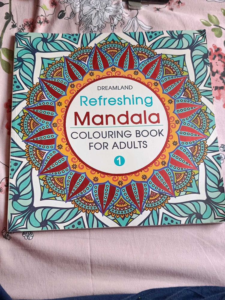 Refreshing Mandala Coloring Book
