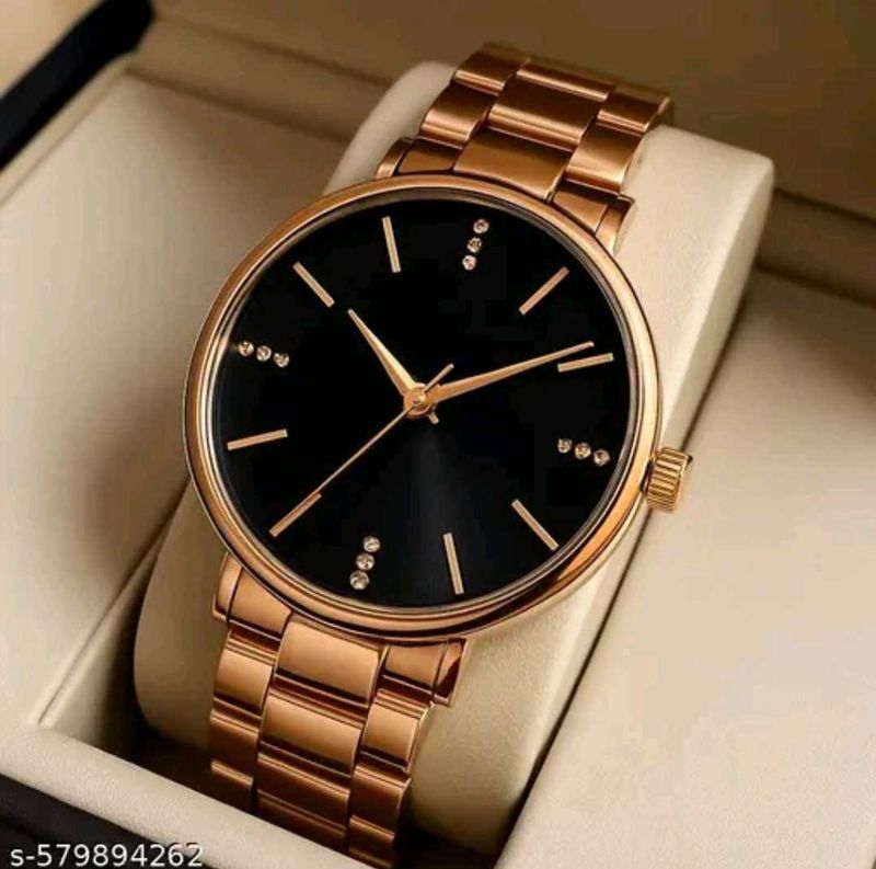 Elegant Rose Gold Watch