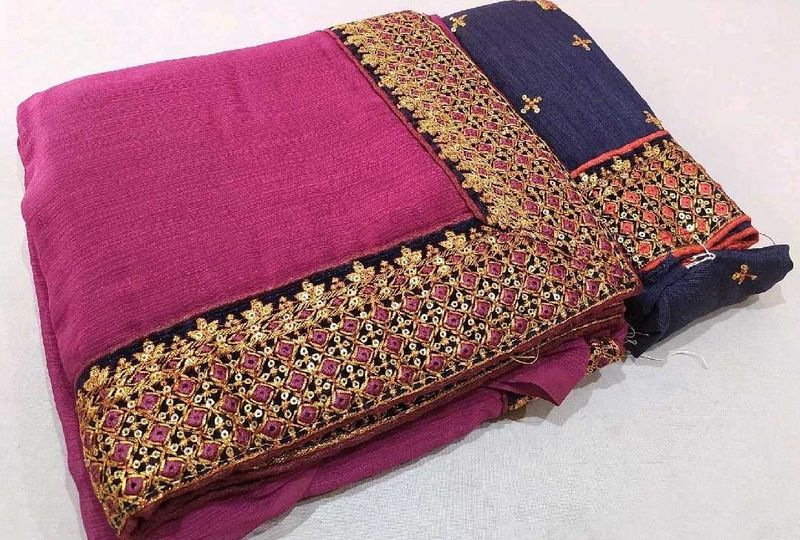 Elegant Party Wear Saree New