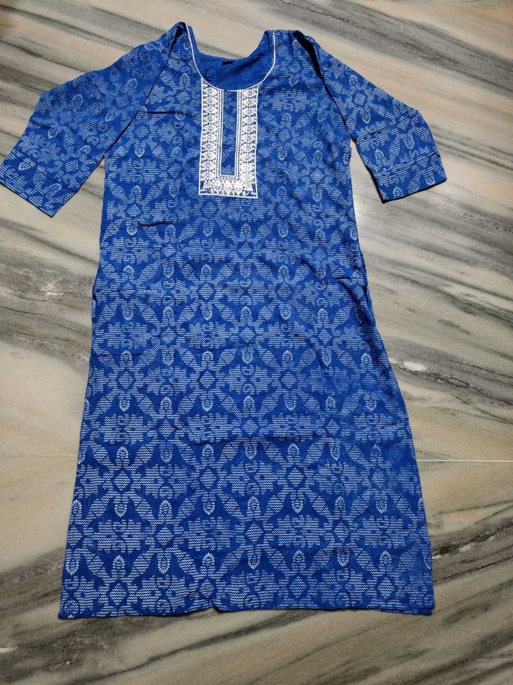 Beautiful Blue Kurta Pant Set 💙💙