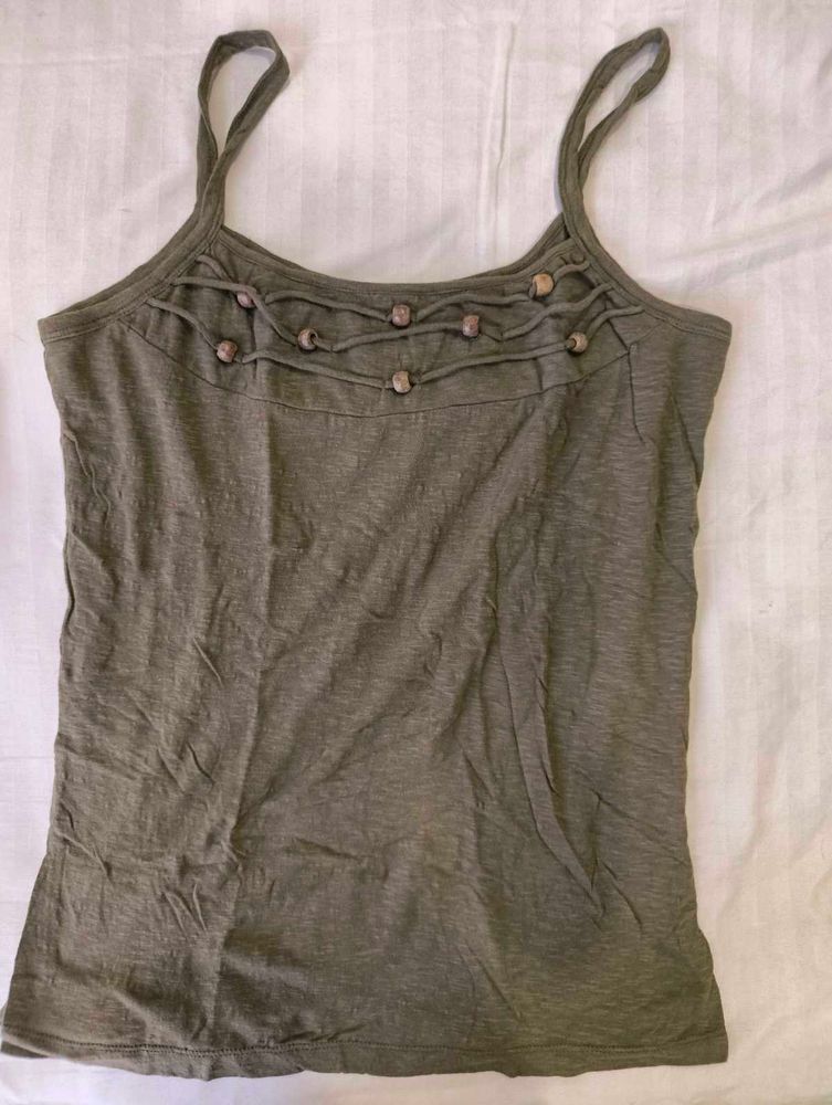 Olive Tank Top