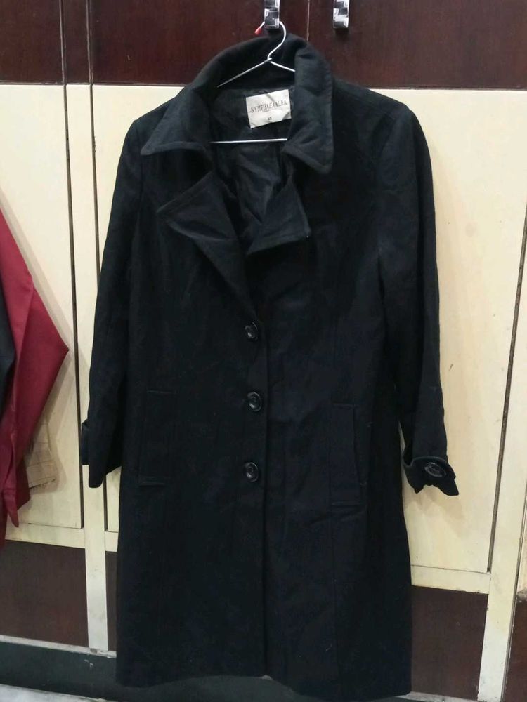 Elegant Black Overcoat