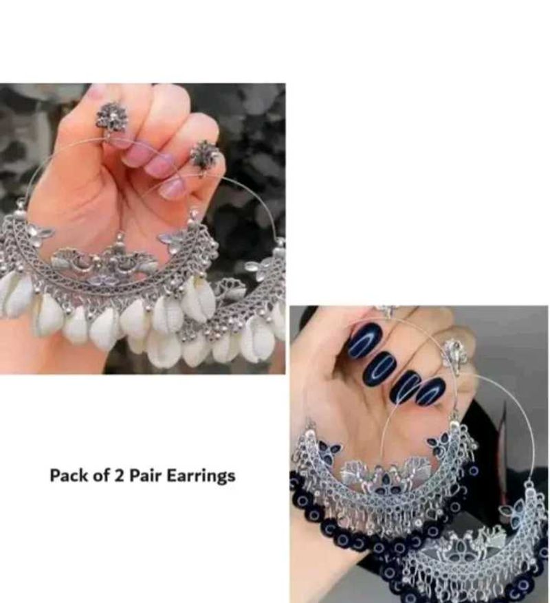 Oxidised Earrings