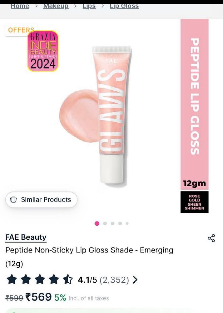 FAE Beauty Lip Gloss
