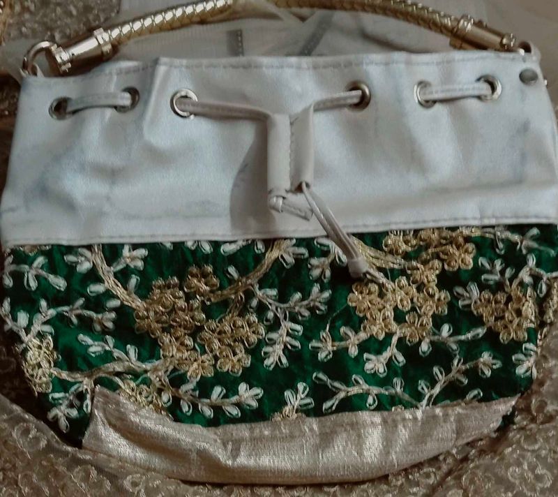 Embroidered Handbag