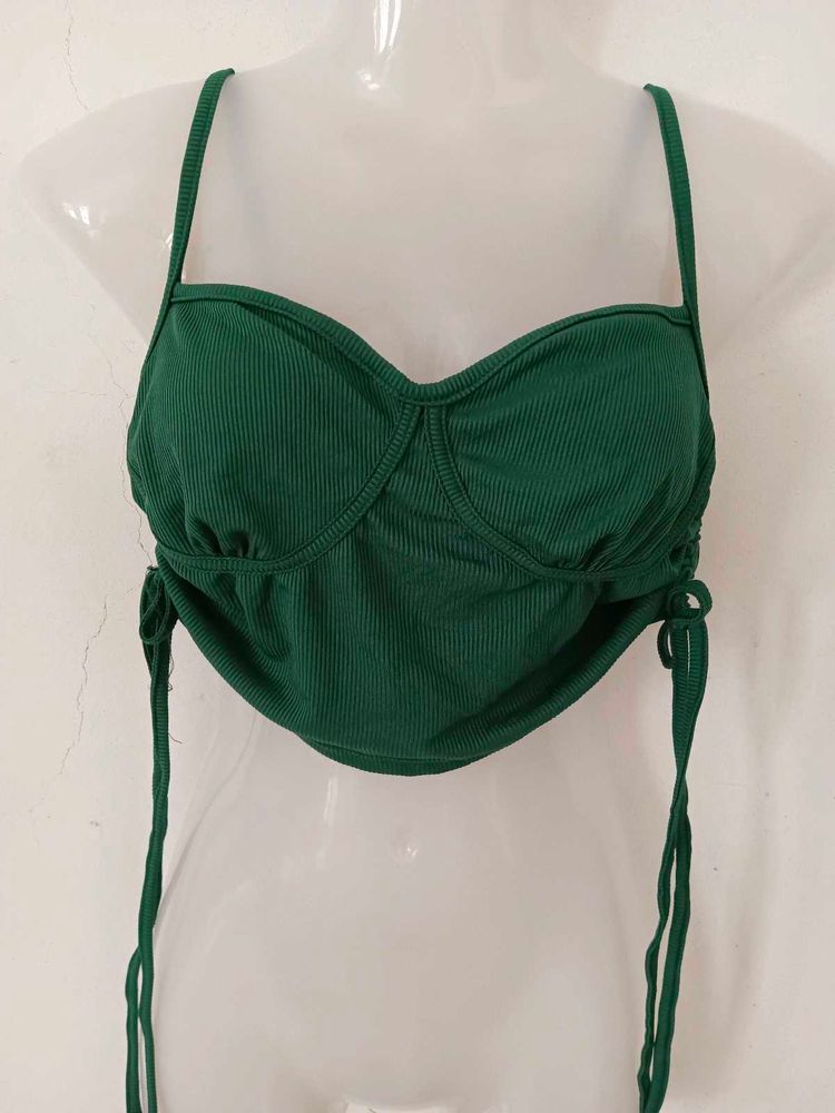 Green corset Top