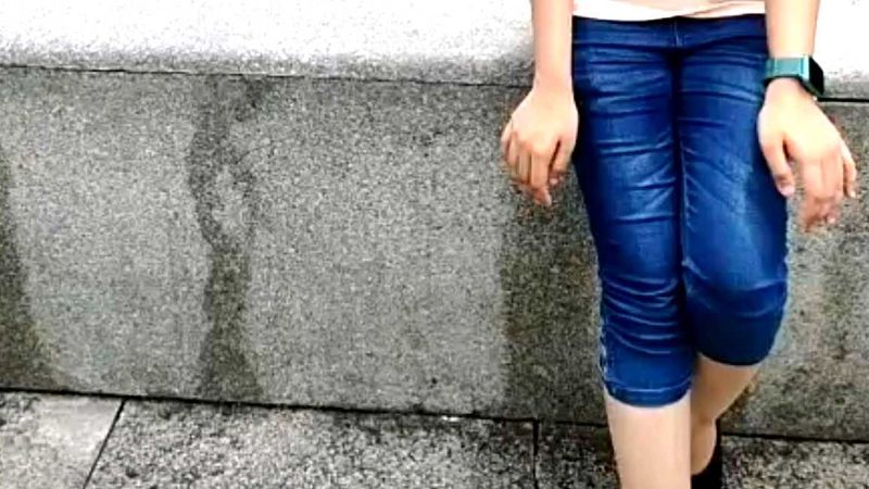 Blue Capri Jeans