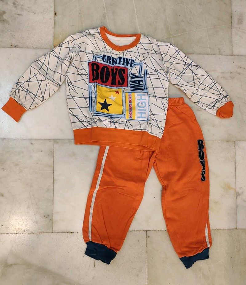 Boys' Graphic Sweatshirt &amp; Jogger Set