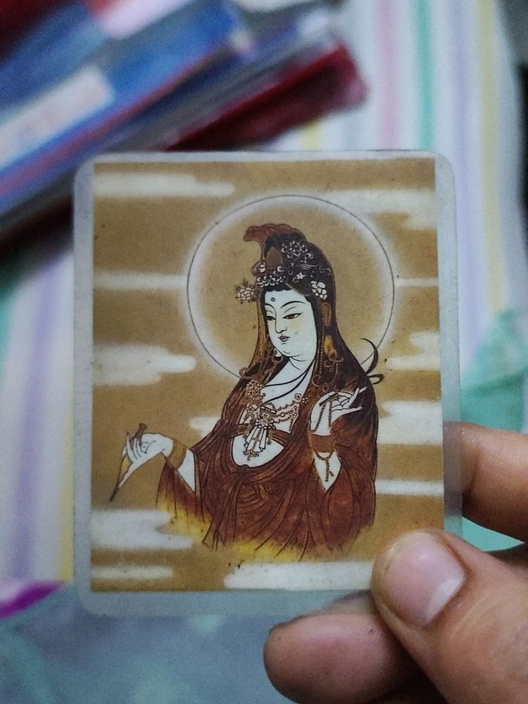 Vintage Guan Yin Card
