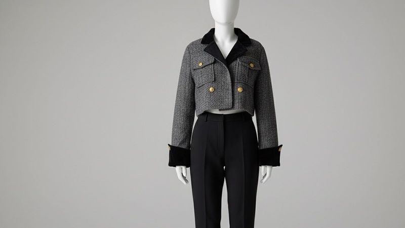 Tweed Cropped Jacket