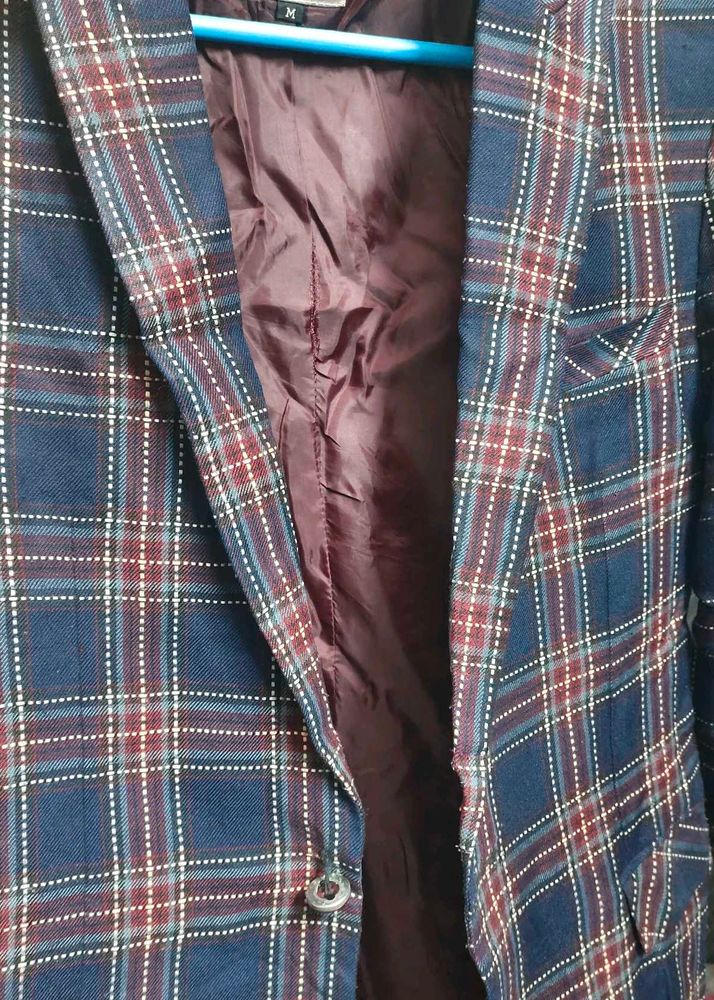 Checks Blazer Jacket