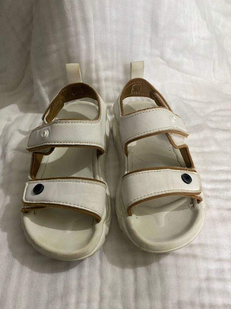 White Platform Sandals