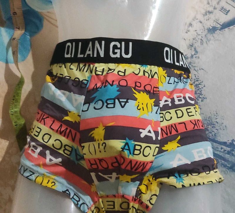 Funky Alphabet Print Boxers