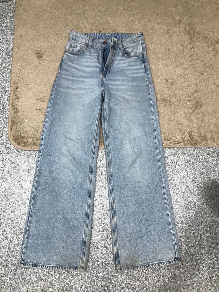 H&amp;M High Wide Leg Jeans