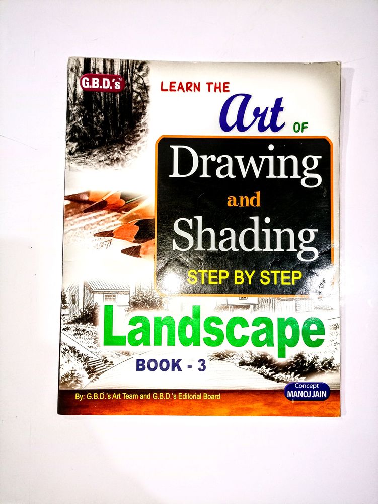 Drawing &amp; Shading: Landscape Book-3