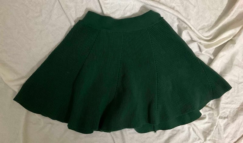 winter woolen skirt