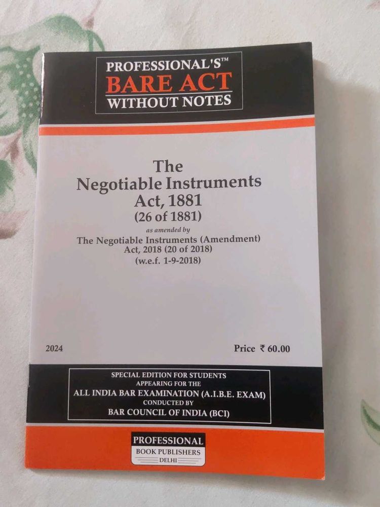 Pack Of 4 Bare Acts