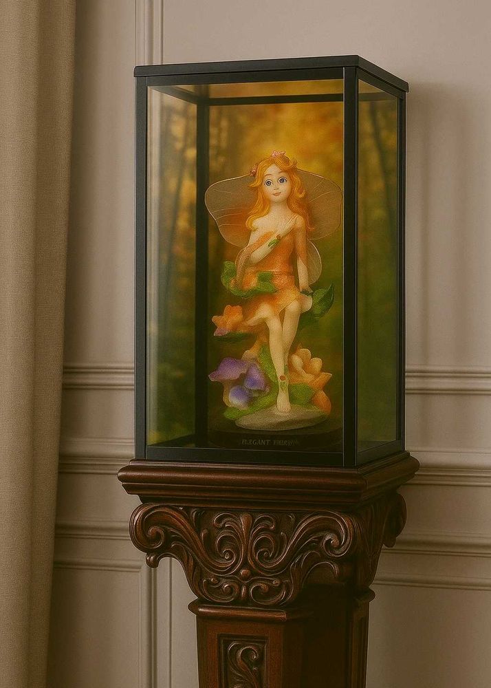 Fairy Figurine in Display Case
