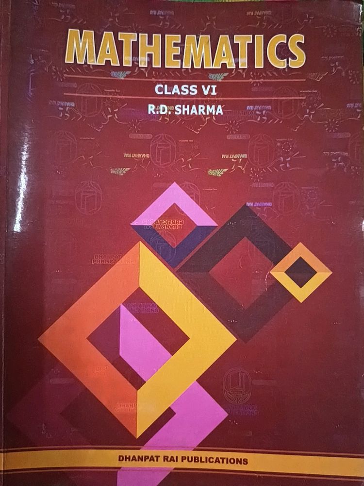 RD sharma class 6