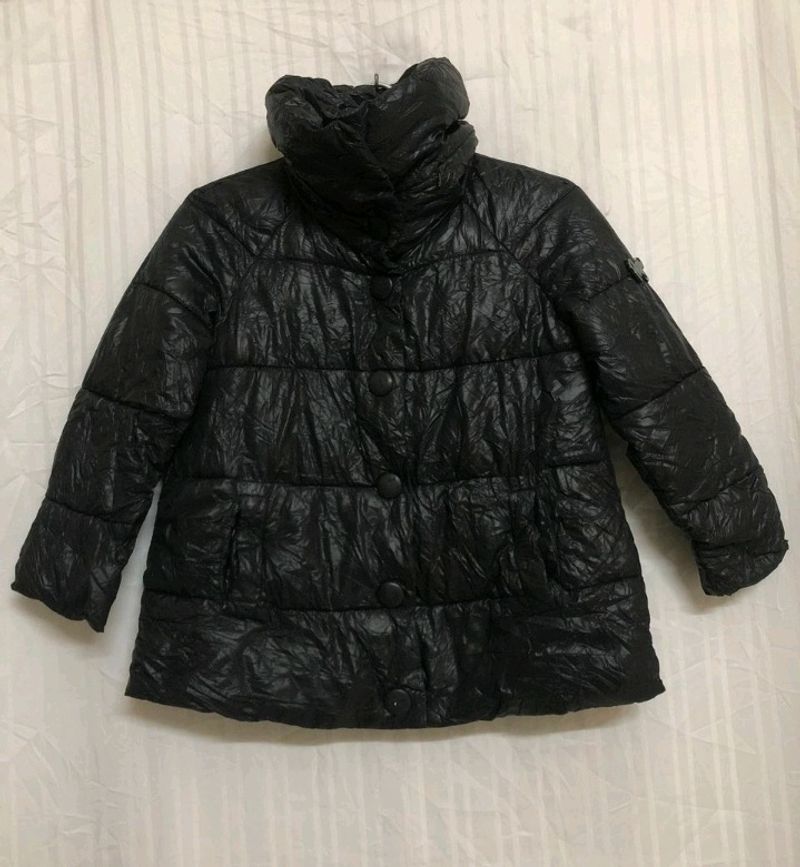 Primigi Black High Neck Puffs Jacket