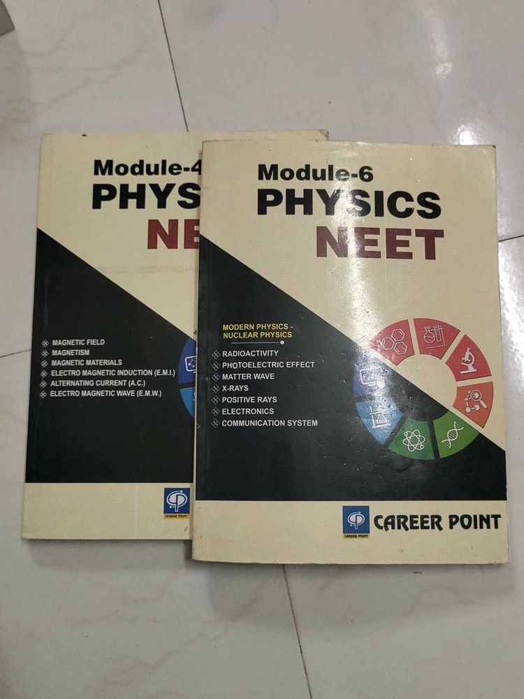 NEET Physics Modules 4 &amp; 6 - Career Point