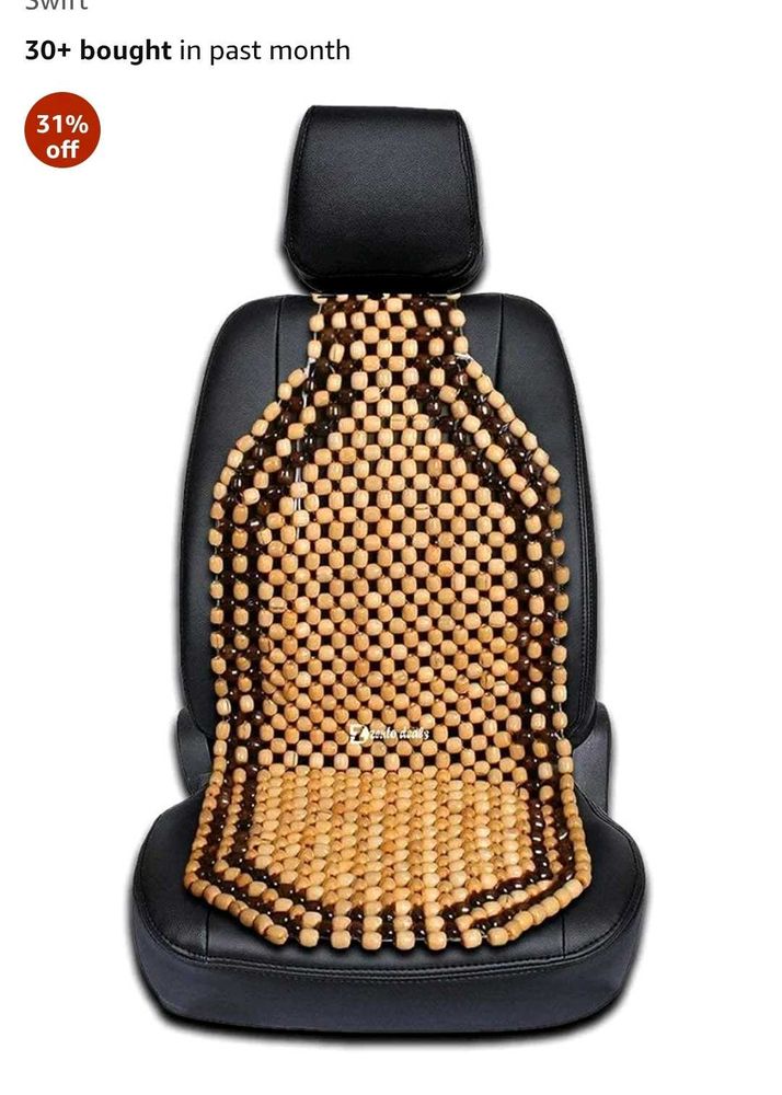 Car Seat Wooden Bead