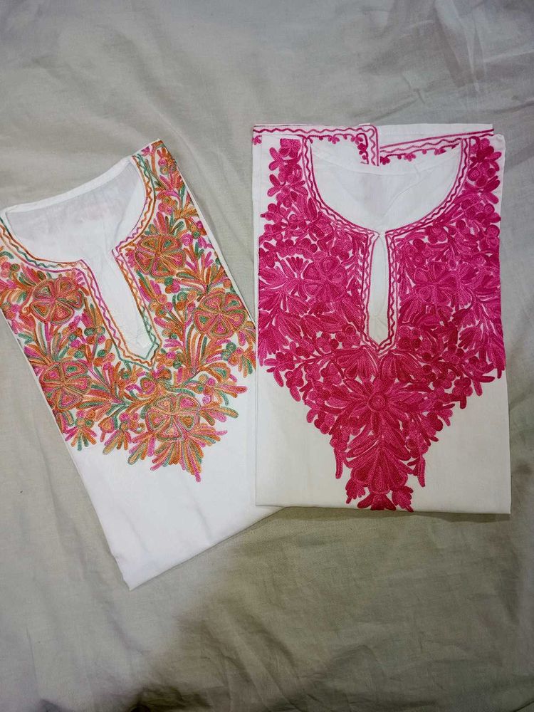 Kashmiri Embroidered Kurtas