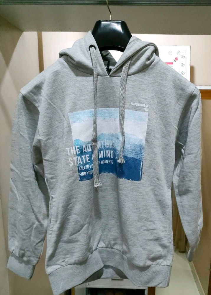 Gray Roadster Hoodie